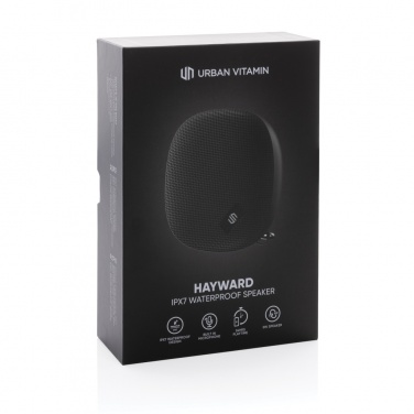 Logotrade promotional giveaway image of: Urban Vitamin Hayward IPX7 waterproof 5W speaker