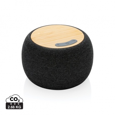 Logotrade promotional items photo of: RCS Rplastic/PET and bamboo 5W speaker