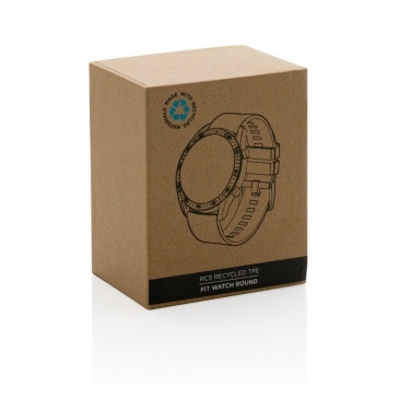 Logotrade promotional giveaway image of: RCS recycled TPU Fit Watch round