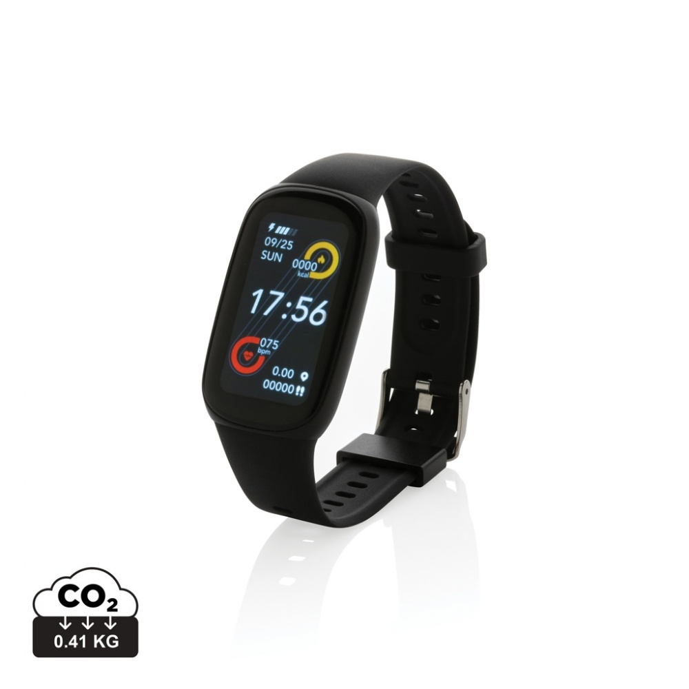 Logotrade promotional products photo of: RCS recycled TPU  activity watch 1.47'' screen with HR