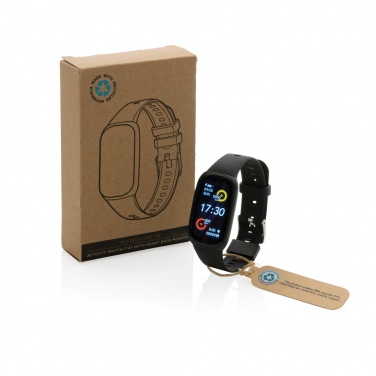 Logotrade promotional giveaways photo of: RCS recycled TPU  activity watch 1.47'' screen with HR