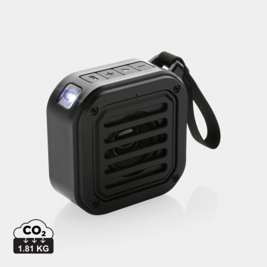 Logotrade promotional giveaways photo of: 3W RCS recycled plastic wireless sunwave solar speaker