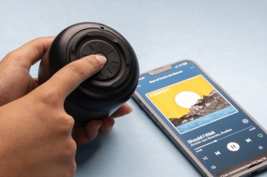 Logo trade business gift photo of: BeatBuddy recycled plastic 3W speaker