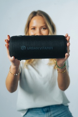 Logo trade promotional merchandise image of: Urban Vitamin Pacific Grove RCS rplastic 30W speaker IPX7