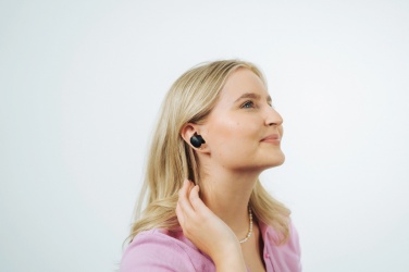 Logo trade advertising products picture of: Lakewood RCS recycled and repairable wireless earbuds