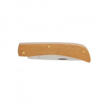 Logo trade promotional giveaways image of: Wooden knife