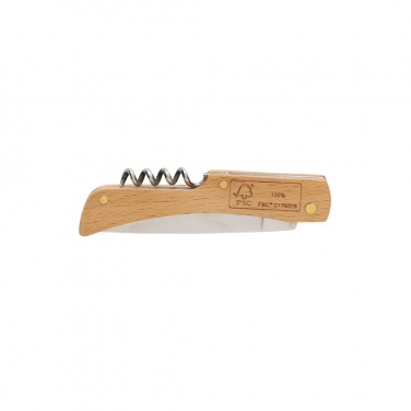 Logotrade corporate gifts photo of: Wooden knife with bottle opener
