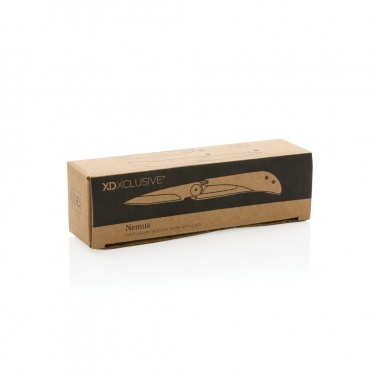 Logotrade promotional product image of: Nemus Luxury Wooden knife with lock