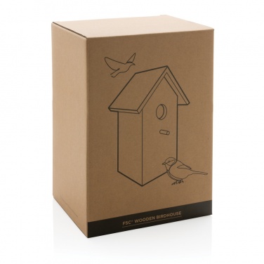 Logotrade promotional merchandise image of: Wooden birdhouse