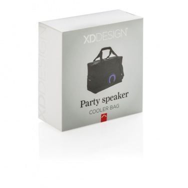 Logo trade corporate gift photo of: Party speaker cooler bag