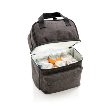 Logo trade promotional giveaway photo of: Cooler bag with 2 insulated compartments