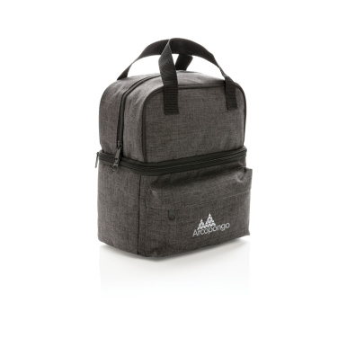 Logo trade promotional gifts image of: Cooler bag with 2 insulated compartments