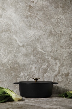 Logo trade business gifts image of: Ukiyo cast iron pan medium