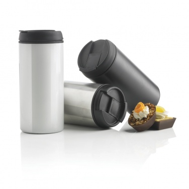 Logo trade corporate gifts image of: Metro tumbler