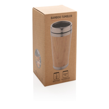 Logotrade promotional giveaway image of: Bamboo tumbler