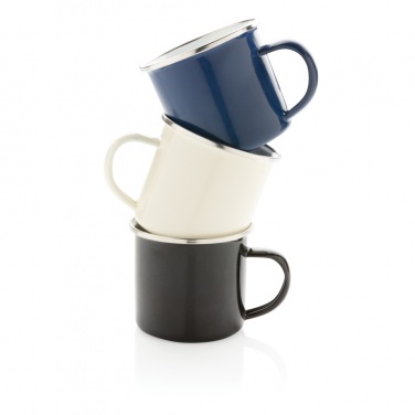 Logo trade promotional gift photo of: Vintage enamel mug