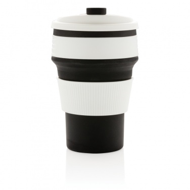 Logo trade corporate gifts picture of: Foldable silicone cup