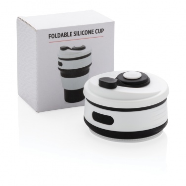 Logotrade business gift image of: Foldable silicone cup