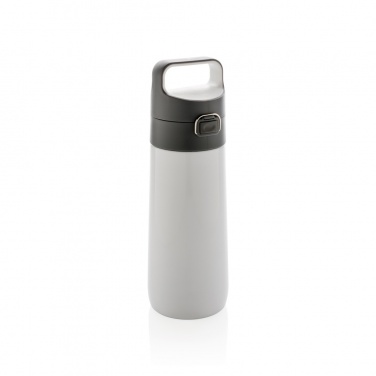 Logo trade business gifts image of: Hydrate leak proof lockable vacuum bottle