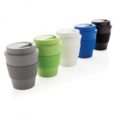 Logo trade promotional merchandise photo of: Reusable Coffee cup with screw lid 350ml