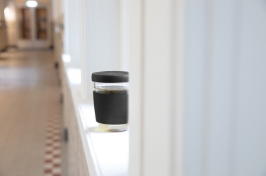 Logo trade promotional items picture of: Ukiyo borosilicate glass with silicone lid and sleeve