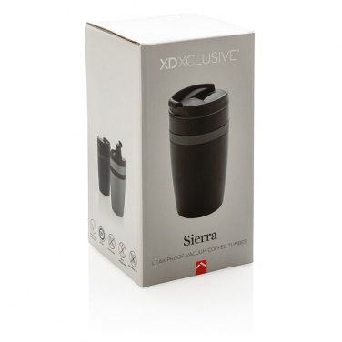 Logo trade corporate gifts picture of: Sierra leak proof vacuum coffee tumbler