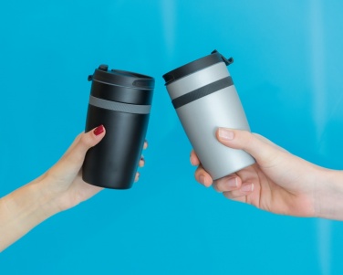 Logo trade advertising products image of: Sierra leak proof vacuum coffee tumbler