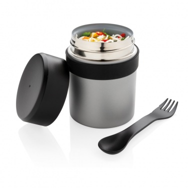 Logo trade promotional giveaways picture of: Bogota food flask with ceramic coating
