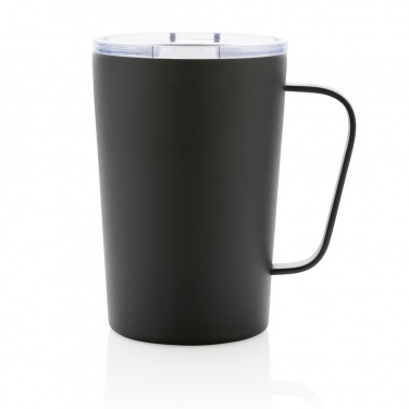 Logo trade promotional product photo of: RCS Recycled stainless steel modern vacuum mug with lid