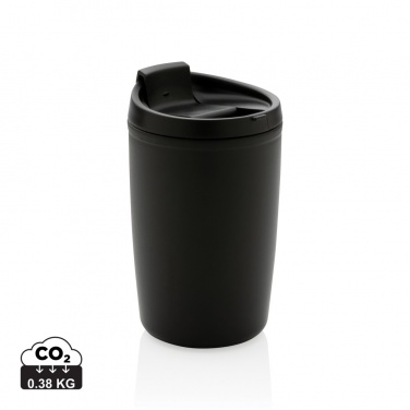 Logo trade corporate gifts image of: GRS Recycled PP tumbler with flip lid