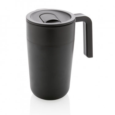 Logotrade promotional giveaways photo of: GRS Recycled PP and SS mug with handle