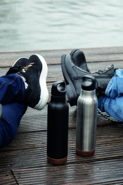 Logo trade promotional product photo of: Cork leakproof vacuum flask