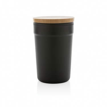 Logotrade promotional gift image of: GRS certified recycled PP mug with bamboo lid
