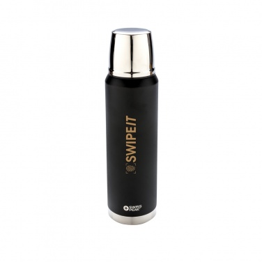 Logo trade promotional giveaways picture of: Swiss Peak Elite 1L copper vacuum flask