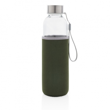 Logotrade promotional merchandise image of: Glass bottle with neoprene sleeve