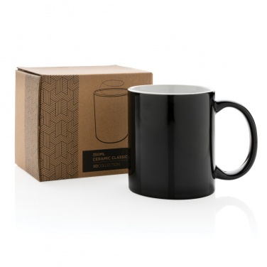 Logo trade corporate gifts picture of: Ceramic classic mug 350ml
