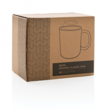 Logo trade promotional product photo of: Ceramic classic mug 350ml