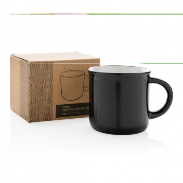 Logotrade advertising product image of: Vintage ceramic mug 280ml