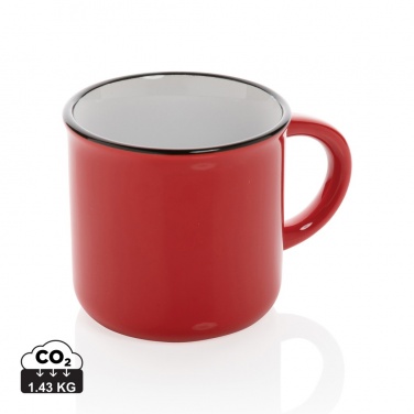Logo trade advertising products picture of: Vintage ceramic mug 280ml