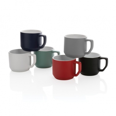 Logo trade corporate gifts picture of: Ceramic modern mug 350ml