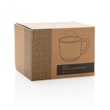 Logotrade promotional items photo of: Ceramic modern mug 350ml