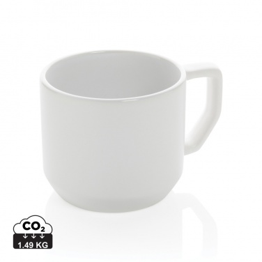 Logotrade promotional item image of: Ceramic modern mug 350ml