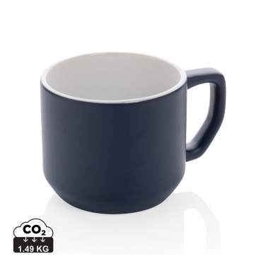 Logo trade promotional merchandise image of: Ceramic modern mug 350ml