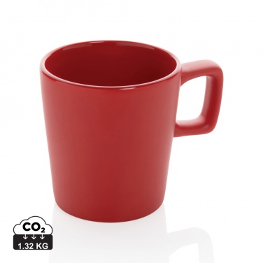 Logotrade promotional items photo of: Ceramic modern coffee mug 300ml