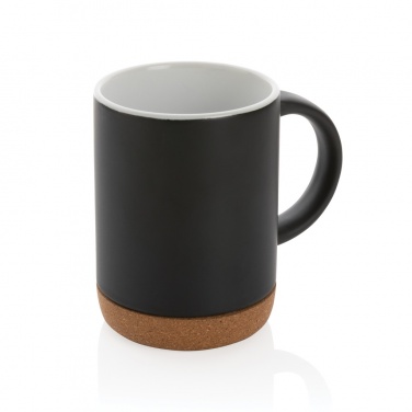 Logotrade promotional item image of: Ceramic mug with cork base 280ml