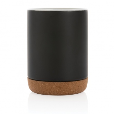 Logo trade business gift photo of: Ceramic mug with cork base 280ml