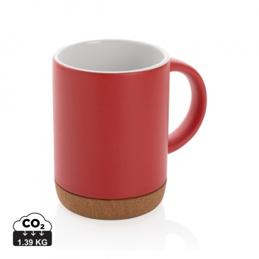 Logotrade promotional merchandise photo of: Ceramic mug with cork base 280ml
