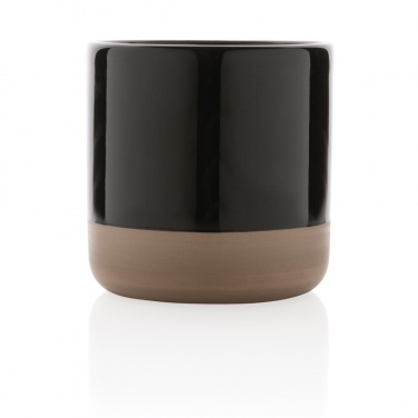 Logo trade corporate gifts image of: Glazed ceramic mug 360ml