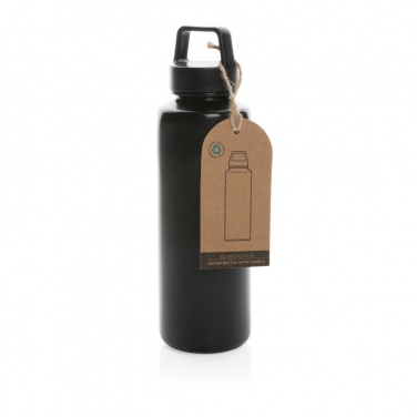 Logotrade advertising products photo of: RCS certified recycled PP water bottle with handle