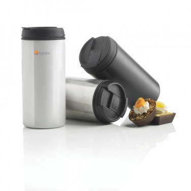 Logo trade promotional giveaways picture of: Metro RCS Recycled stainless steel tumbler